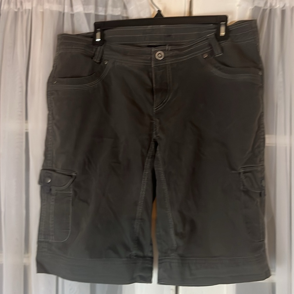 Kuhl Splash 11” Roll Up Short Women’s Size 14 Pine - Picture 4 of 9